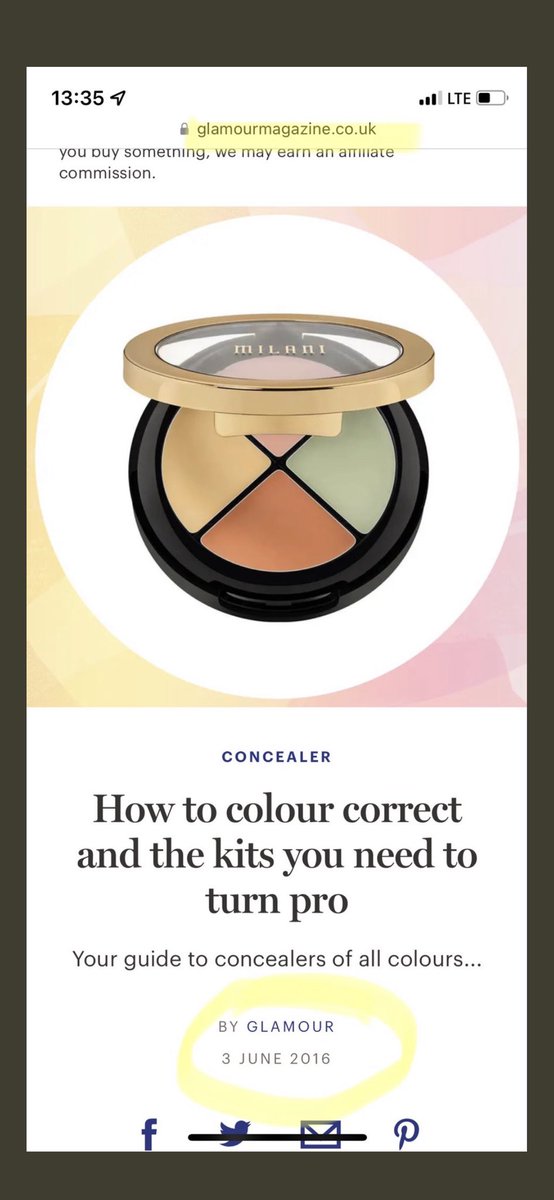 I thought they said this makeup didn’t come out till 2017. This article is from 2016. What’s up with this? #BoycottMilani
