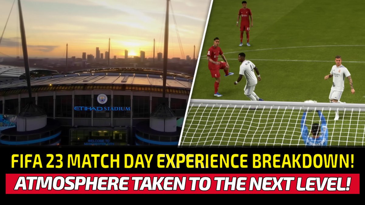 📣 #FIFA23 Match Day Experience Breakdown!
🤯 Amazing Atmosphere, Nets, and more
😖 Still Questionable AI Positioning Though
🔗 youtu.be/u1Rmlyvc3fk via <a href="/YouTube/">YouTube</a>