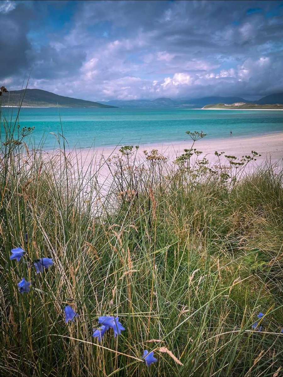VisitScotland's tweet photo. You just can't beat views like these! 😍 @OuterHebs 

📍 Uig Sands, Isle of Lewis
📍 #Seilebost, Isle of Harris
📷 IG/camper_and_camera https://t.co/38wrIbYvuF