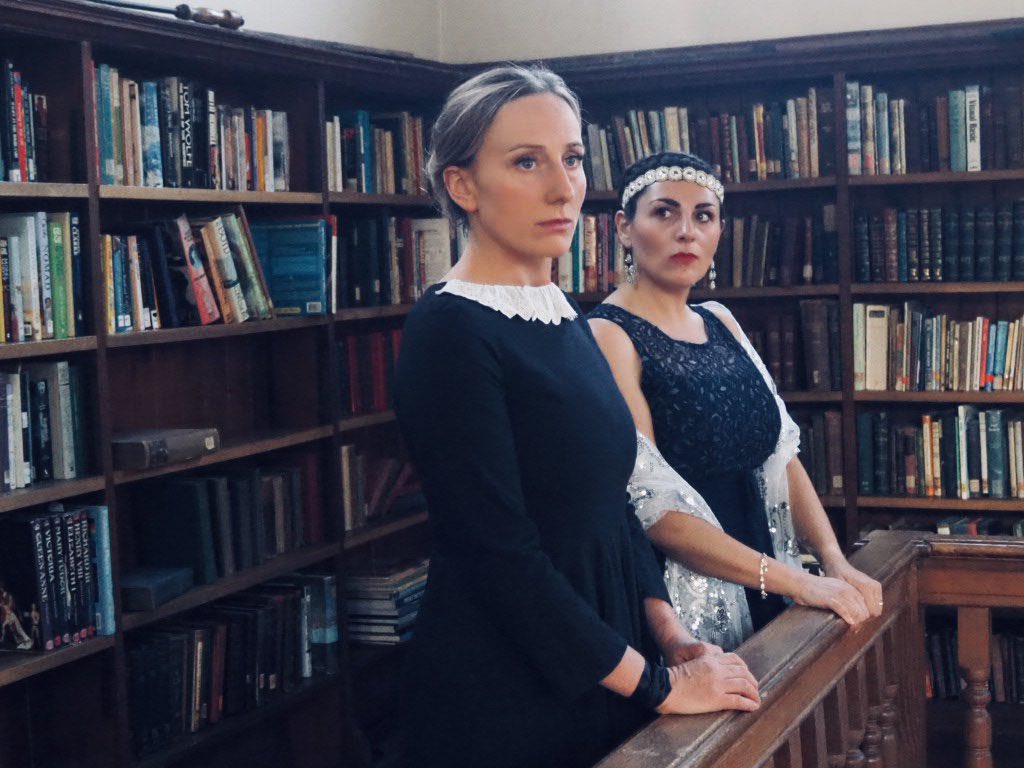 We loved exploring the gorgeous old library at <a href="/CharltonHouseGW/">Charlton House & Gardens</a> for our murder mystery this evening! 

A little 1920s mystery! Solved!