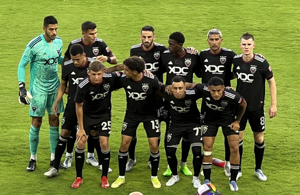 Our starting XI…let’s see.  #dcu