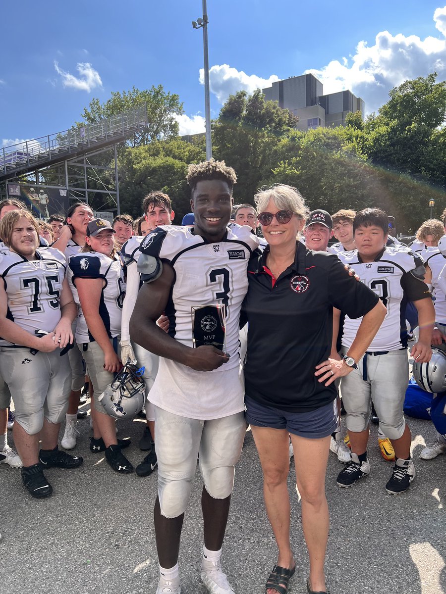 Congratulations to the Sudbury Spartans as they get the win over Vaughan in another tight game with a final score of 27-25‼️ Your 2022 U16 Sandy Ruckstuhl Cup Champions are the Sudbury Spartans! #WeAreFootballOntario