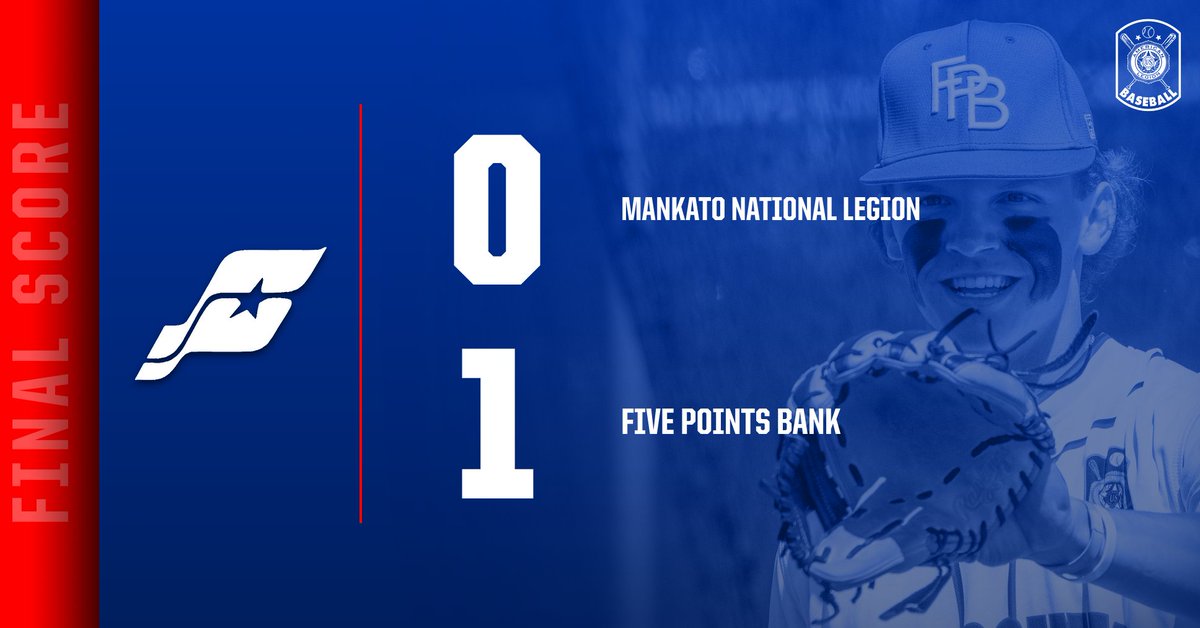 Five Points Bank gets another close, 1-run win during this tournament after a combined shutout from <a href="/JackEverett_/">Jack Everett</a> and <a href="/mcollins2005/">Mitchell Collins™️</a>