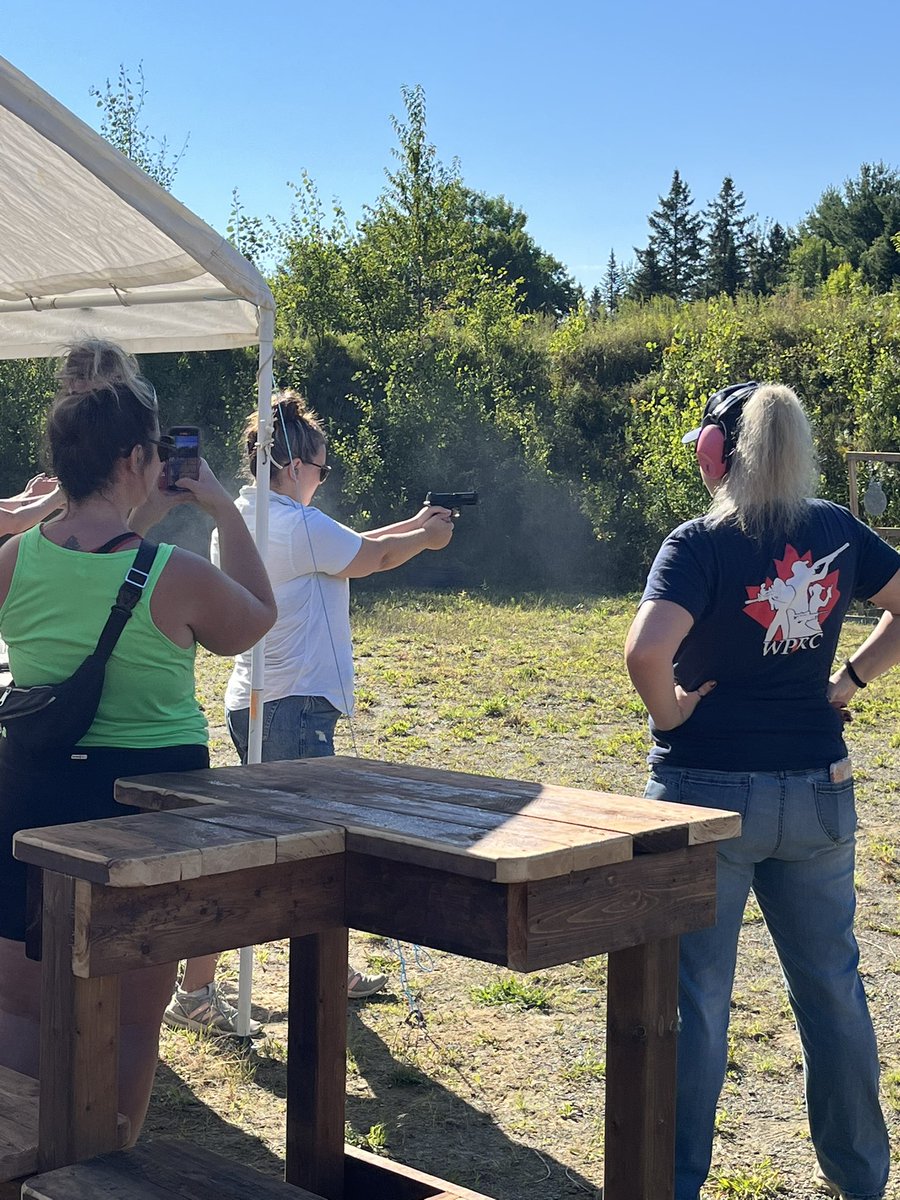 TWilsonOttawa's tweet photo. Healthy, safe, legal Canadian #GunCulture is alive and well, no matter how hard the Liberals try and kill it. ❤️🇨🇦👏🏻
My pledge: every time they launch some new fake announcement, I’ll take another 100 ladies to the range.
#BuildOurCommunity #GrowingGunnies #CanadaSportShoots https://t.co/vJ3j1jEGHG