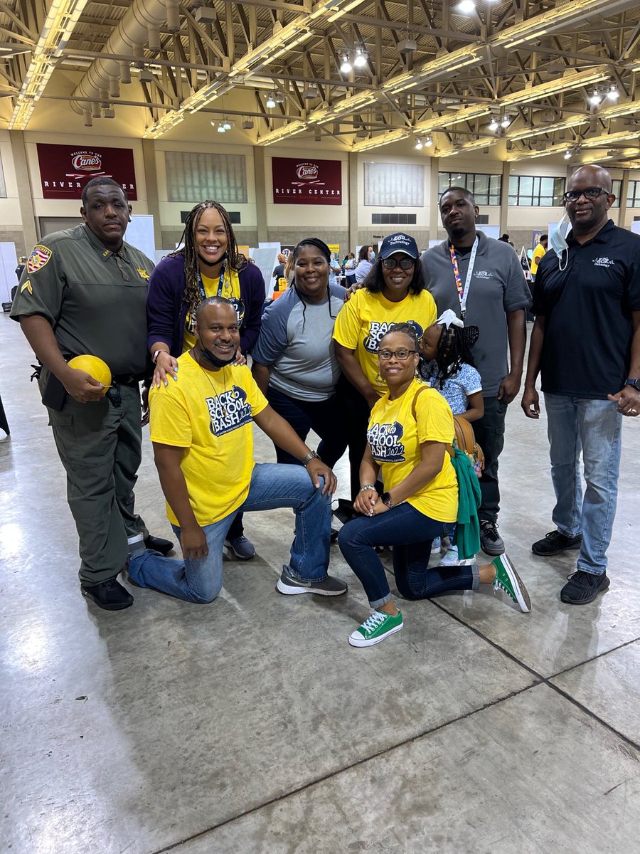Best Tech team in the business! We brought the fun and had a blast at EBR BackToSchoolBash22!! Want to see the LU at your school? Ask us how! #WeAreEBR