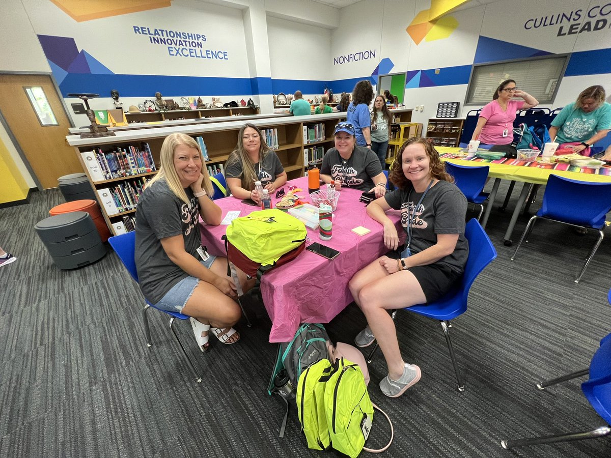 Kicking off our morning assembling some goodies for our students! <a href="/CLP_Elementary/">CullinsElementary</a> <a href="/rockwallschools/">Rockwall ISD</a>