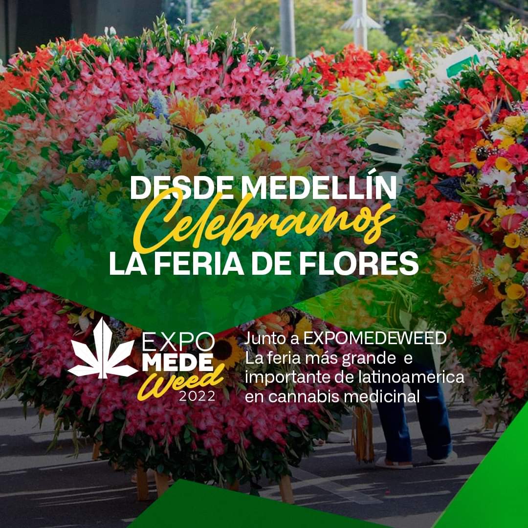 CannaworldCol's tweet photo. Expomedeweed se une al próximo inicio de la feria de las flores en Medellín, sede donde nos seguiremos posicionando como la feria de cannabis medicinal más grande e importante de latinoamérica.

Aprovecha la tarifa preferencial para adquirir tu stand con un 30% https://t.co/pYFr3Peurw