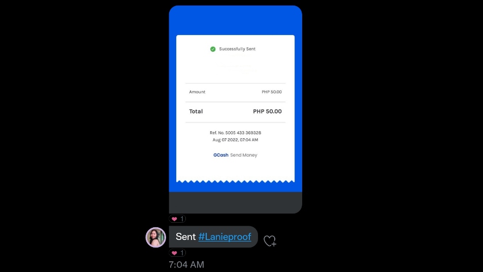 dk_is_dokiyomi's tweet photo. Salamat so much, ate @DelanieButilla sa maagang pa-ayuda 😭 This is why you're blessed din because you don't hesitate to give back to others. Manifesting more greater things in your life! ♡
#yomireceives #Lanieproof https://t.co/k5yW7Dh3EY