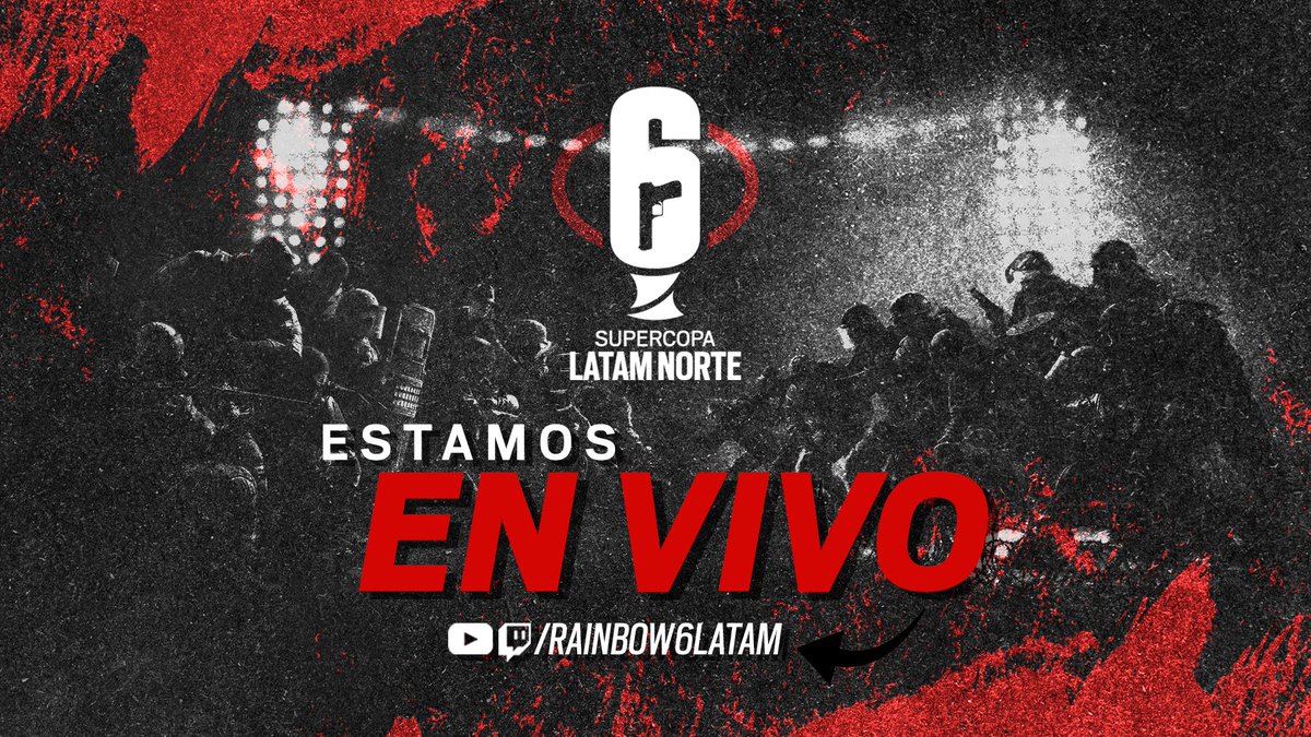 R6esportsES's tweet photo. Ya inicio el enfrentamiento entre @ALPHA_TeamZ y @OverKnightmx en #CopaNorteR6 🧐
Ven a verlo en vivo por👇🏻
🟣 https://t.co/z8WuHyTzb1
🔴 https://t.co/79ElshRtU6
🔵 https://t.co/nVoHjdfCWD https://t.co/TbQy3m7Ugr