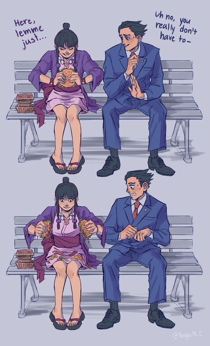 AngieM_Z's tweet image. Sharing
#AceAttorney
