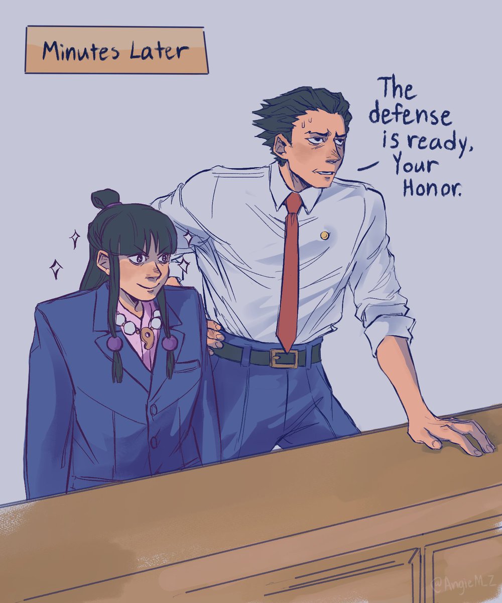 AngieM_Z's tweet image. Sharing
#AceAttorney