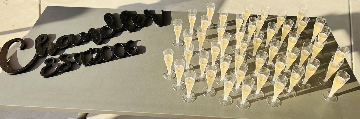 Cheers to 25 more Chandler! We kicked off our day by moving back into our beautiful building! Thank you to <a href="/cindyblair043/">Cindy Blair</a> &amp; <a href="/DanielPitcock/">Daniel Pitcock</a> for stopping by to join in on the excitement! <a href="/cheetahchandler/">Carlena Chandler Elementary School</a> <a href="/Chelsea_Abboud/">Chelsea Abboud</a>