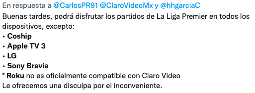 rod_martini24's tweet photo. @3Alejandrorami @PAPS15680661 @slaybuggy @ClaroVideoMx Encontré esto, pero no sé si sea información oficial. Mi TV es Sony Bravia. https://t.co/iEBUKqnm9Y