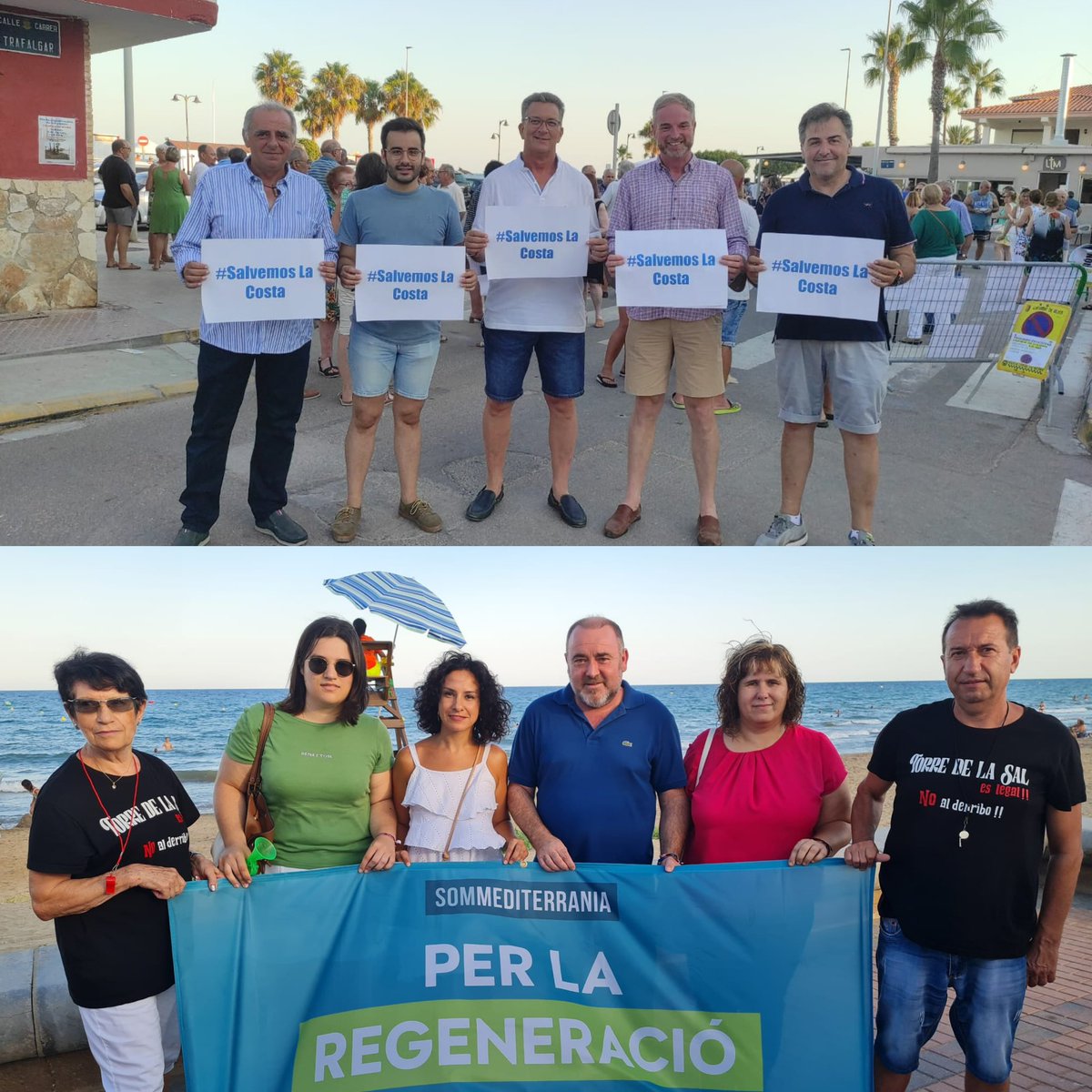 popularescs's tweet photo. 🔵 El PPCS, liderado por @barrachinaMarta , ha salido a manifestarse junto a los vecinos de Moncofa, Xilxes, Nules, Almassora, Oropesa y Torre la Sal para exigir las obras para evitar que desaparezcan nuestras playas.

👉 Alzamos la voz por la regeneración de nuestras costas. https://t.co/JTGlb9O8HQ