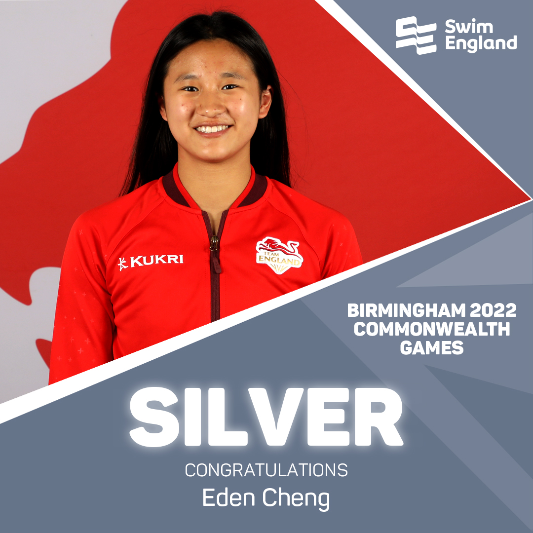 Swim_England's tweet photo. Two more in the bag 🥈🥉

It’s silver for Eden Cheng and Andrea Spendolini-Sirieix in the Women’s Synchronised 10m Platform, while @RobynnBirch and @em1lymart1n take bronze

What a night for Team England’s divers 💪
￼
#B2022 | #PartofthePride | #BringItHome | #InspiredToTry https://t.co/PAzgXYqWAA