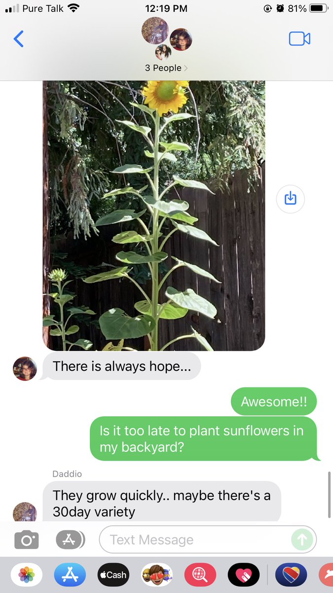 CameronKayHobbs's tweet photo. You never need a Farmers’ Almanac when your mom’s an avid gardener and your dad was an ag business major https://t.co/pofpr3cyyn