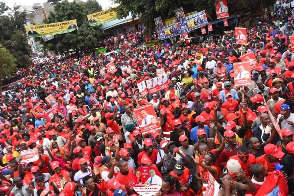 Sir Wollace Maina (@mainawagatundu) on Twitter photo Muranga County has decided. <a href="/HonJamleckKamau/">Hon Jamleck Kamau</a> will be the bext Governor. Hapa ni kazi tu.<a href="/DrNaomiKagone/">Dr. Naomi kagone, PhD</a> Muranga County has decided. <a href="/HonJamleckKamau/">Hon Jamleck Kamau</a> will be the bext Governor. Hapa ni kazi tu.<a href="/DrNaomiKagone/">Dr. Naomi kagone, PhD</a>