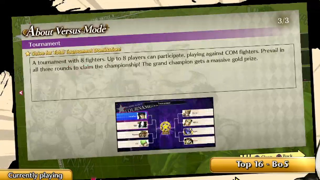 Vishkujo's tweet photo. Details about JoJo ASBR's new Team Battle and Tournament modes from the EVO stream.
The Team Battle mode lets you do 3 vs 3. https://t.co/HXrpP88cxc