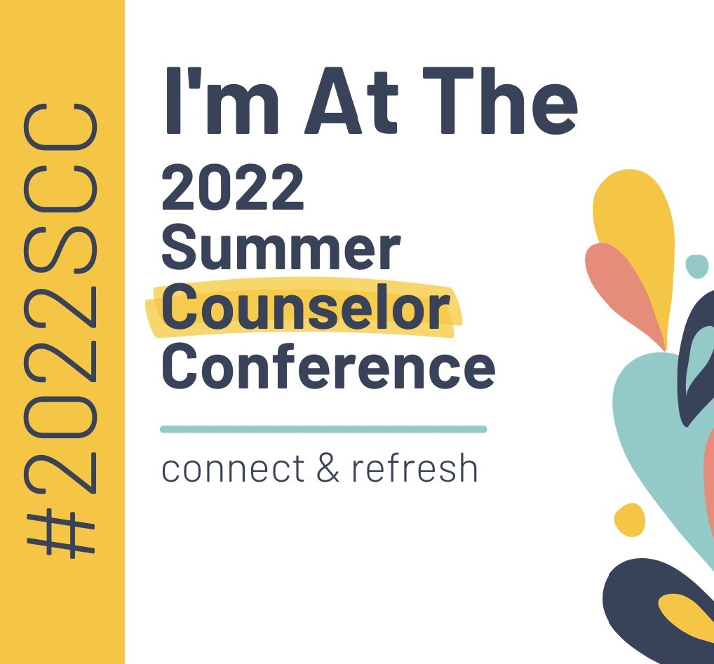 Loving this conference! It is always a pleasure connecting with school counselors from across the country &amp; cannot wait to bring some new ideas and resources to GC staff and students this fall ☺️ #2022SCC #GCpride