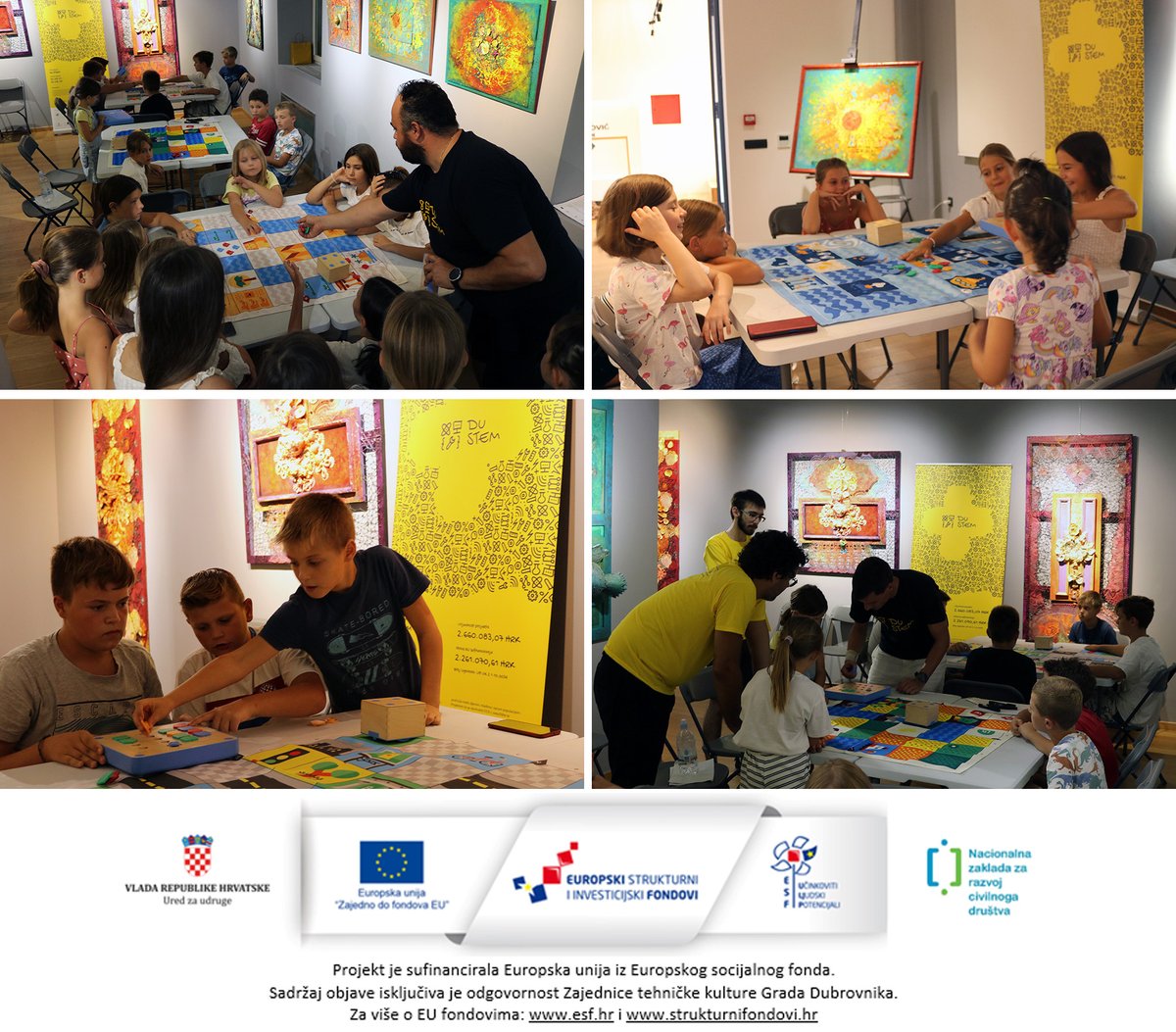 FuturaDubrovnik's tweet photo. STEM promo days u sklopu Du STEM projekta u Blatu na Korčuli. #futura #HourOfCode #codeEU #codeweek #CodeWeekHR #radionice #workshops #programming #programmers #code #stem #CSforall #CSforkids #cubetto #steam #erw2022  #Arduino #robotika #robotics #robots #ZTKDubrovnik #RoboDUDay https://t.co/GzeBSpbZQv