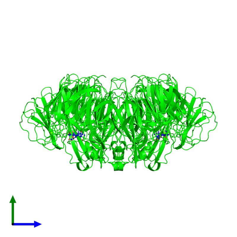 PDBimagebot's tweet photo. 'A naturally-occurring neuraminidase-inhibitors-resistant NA fro..' Find it at https://t.co/lMddQ7dRZs https://t.co/3UrcHmrYCn