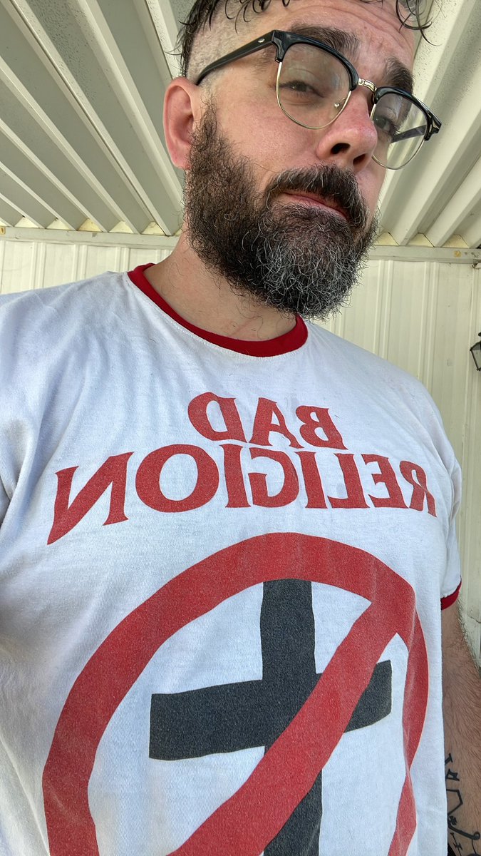 RevJohnMarx's tweet photo. Bad Religion is my Religion. #punktheology #implicitreligion https://t.co/NFTDBPNkZq