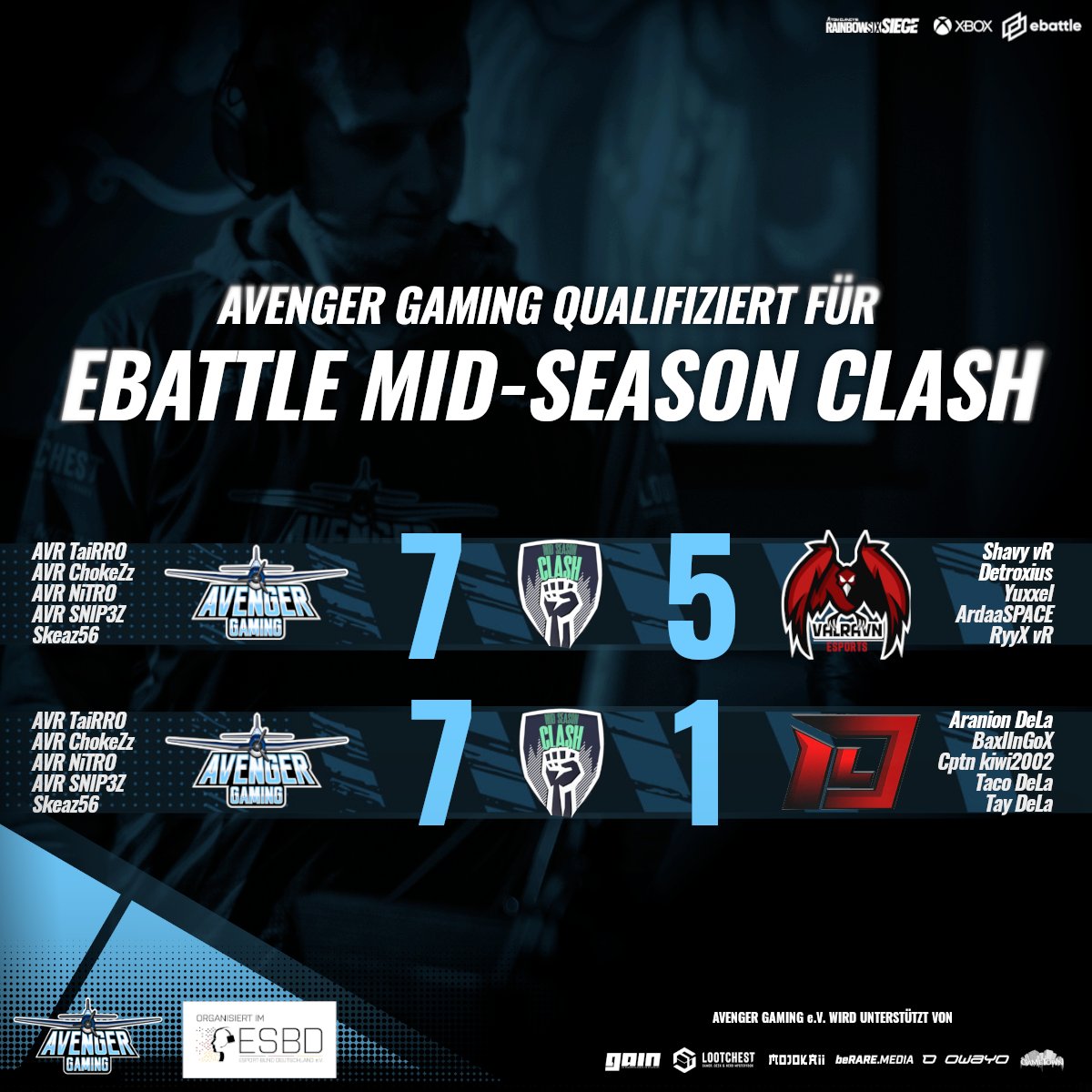AVengeR Gaming e.V. tweet media