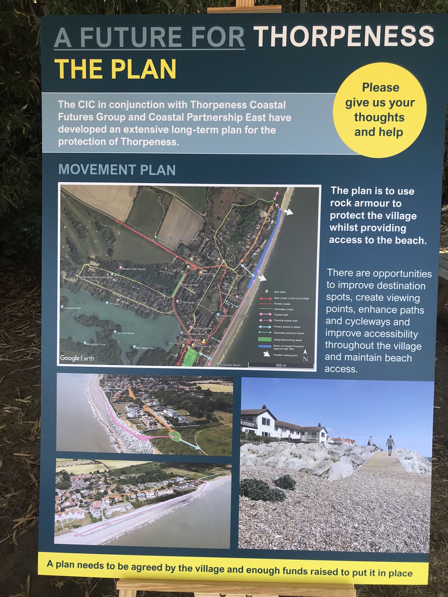 ThorpenessG's tweet photo. The boards from todays presentation at the Thorpeness village fete. @TheDolphinInn #thorpeness #suffolk #community https://t.co/tQvCOOoChK