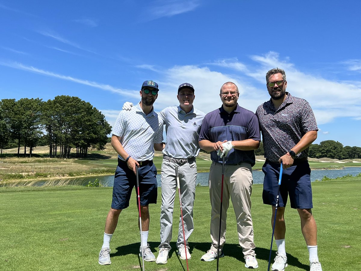 Tough follow up to my 72 at Shinnecock. Think I messed up my swing when I watched a video last night about backspin on my wedges. That’s why Golf is so great, always humbles you #Golf