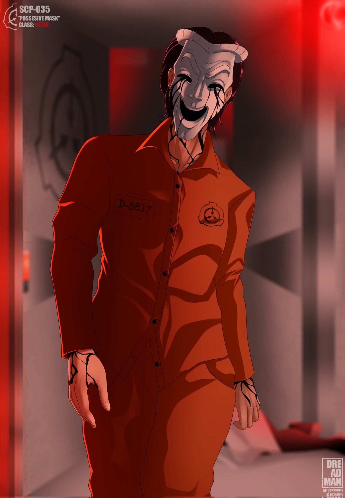 SCP-035 possesing a D-class artwork : r/SCP