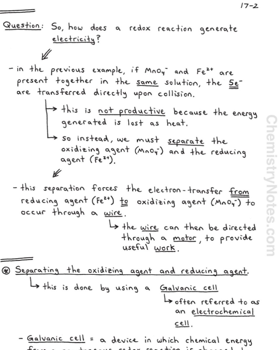chem_notes_pdf's tweet photo. SECTION 17 - Electrochemistry - 22 pages; https://t.co/xtSXHi6tra
.
👆🏼ALL My Notes are Available at Link Above
.
#generalchemistrylectures
#chemistrylectures
#generalchemistrynotes
#generalchemistry
#chemistrynotes
#chemistryteacher
#chemistrylecturenotes
#chemistry https://t.co/wH9w95BGLK