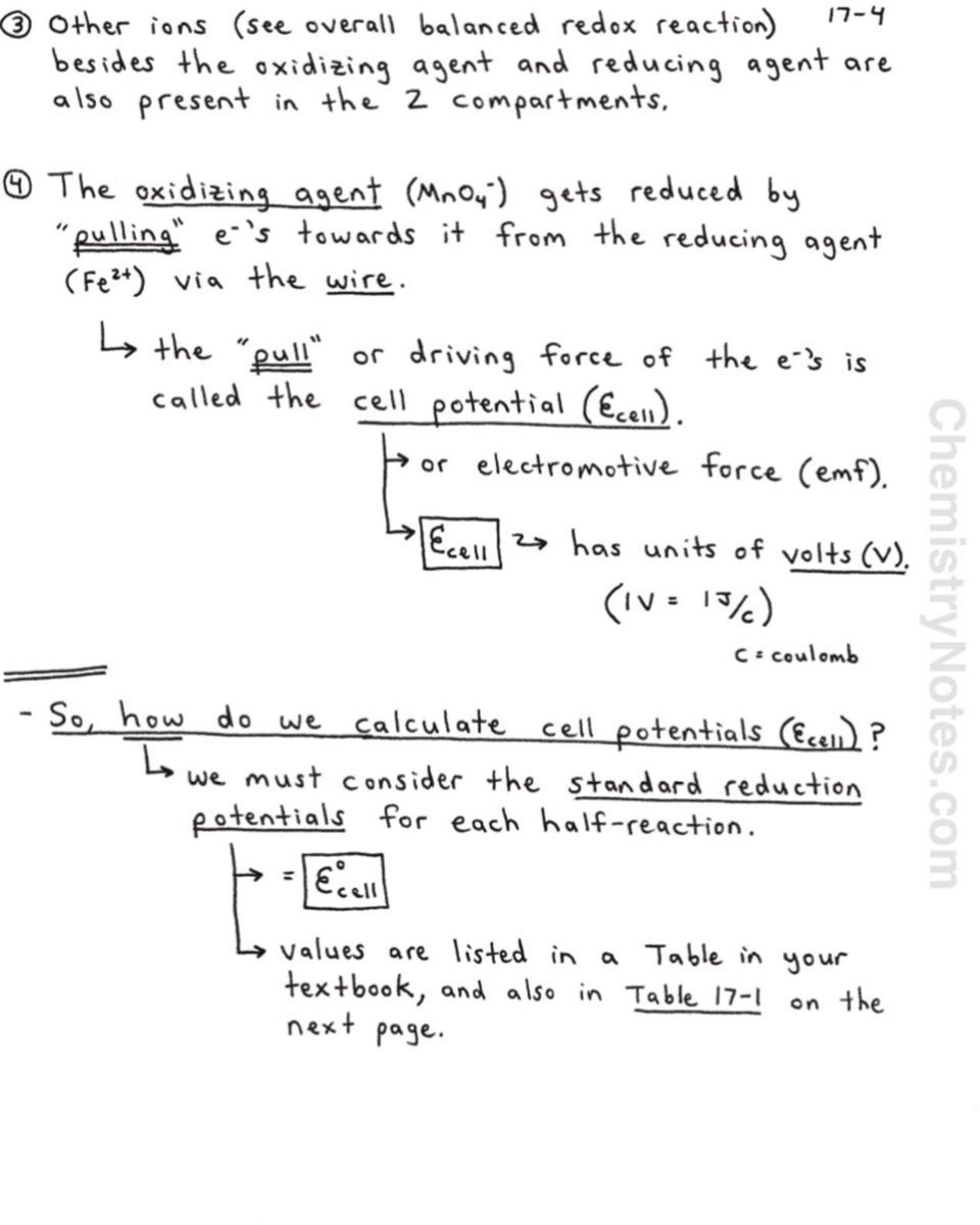 chem_notes_pdf's tweet photo. SECTION 17 - Electrochemistry - 22 pages; https://t.co/xtSXHi6tra
.
👆🏼ALL My Notes are Available at Link Above
.
#generalchemistrylectures
#chemistrylectures
#generalchemistrynotes
#generalchemistry
#chemistrynotes
#chemistryteacher
#chemistrylecturenotes
#chemistry https://t.co/wH9w95BGLK