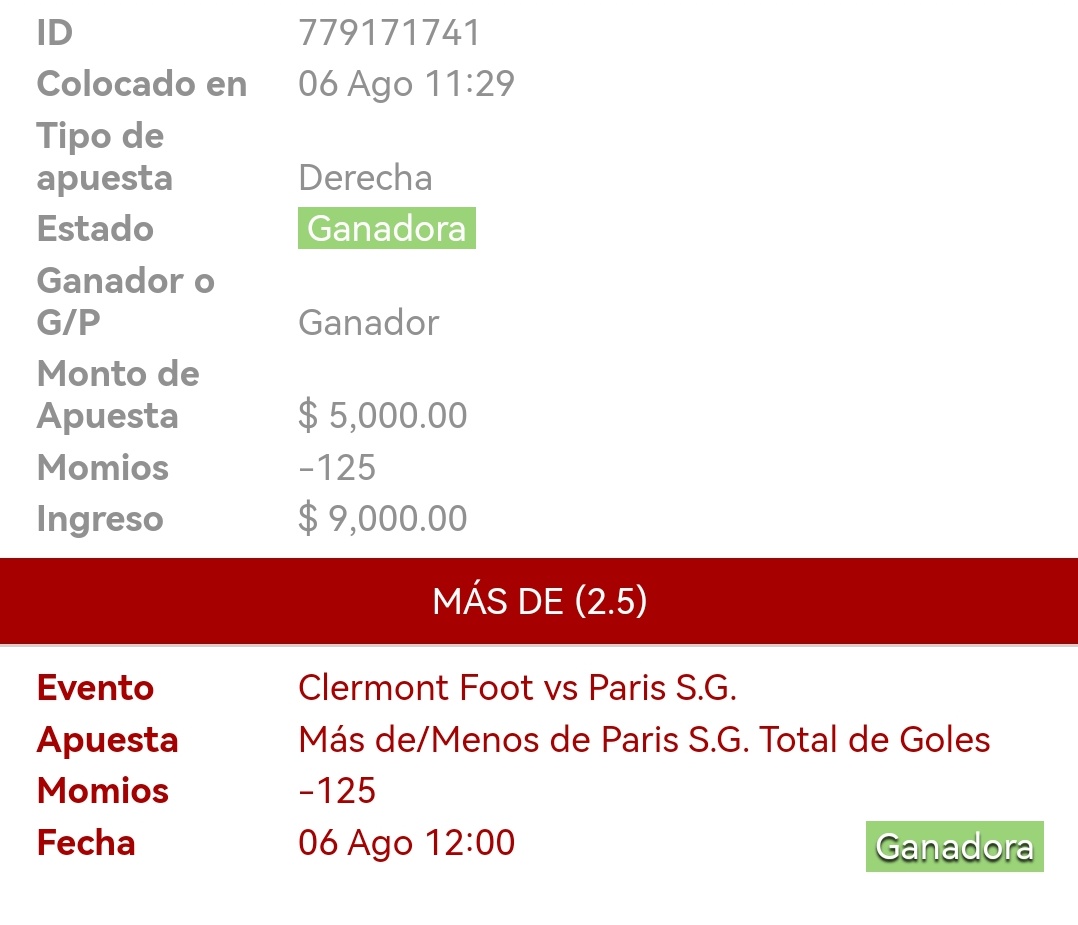 ChapitoApuestas's tweet photo. SE PRENDIÓ EL CERRO 🔥🔥🔥🔥!!!

Ganamos ya la 2da apuesta del día y de una manera muy fácil ✅!!

Bien hecho mis Chingones, pasen a cobrar 👊!!!

Vamos a lo que sigue Carajoooo 🤙!!! https://t.co/CEaOJkzGip