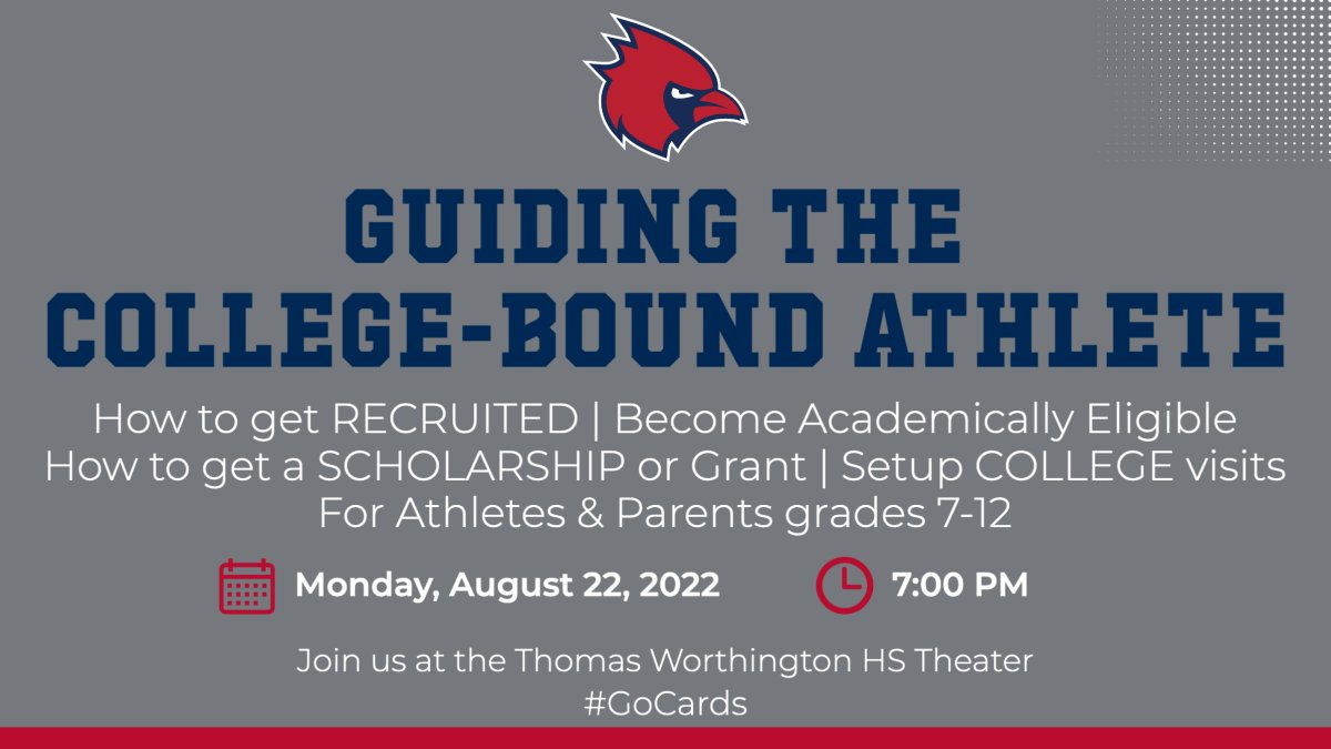 Tonight, Monday, August 22nd @ 7pm
Thomas Worthington HS Theater