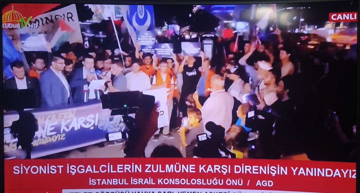 selimgul's tweet photo. Milli Gençlik ayakta. #Gazze'nin yanında. Zalimin karşısında. @agdorgtr @agdorgtr1 #GazaUnderAttack. Kahrolsun #İsrailTerörÖrgütü https://t.co/dqFRdlkhVy