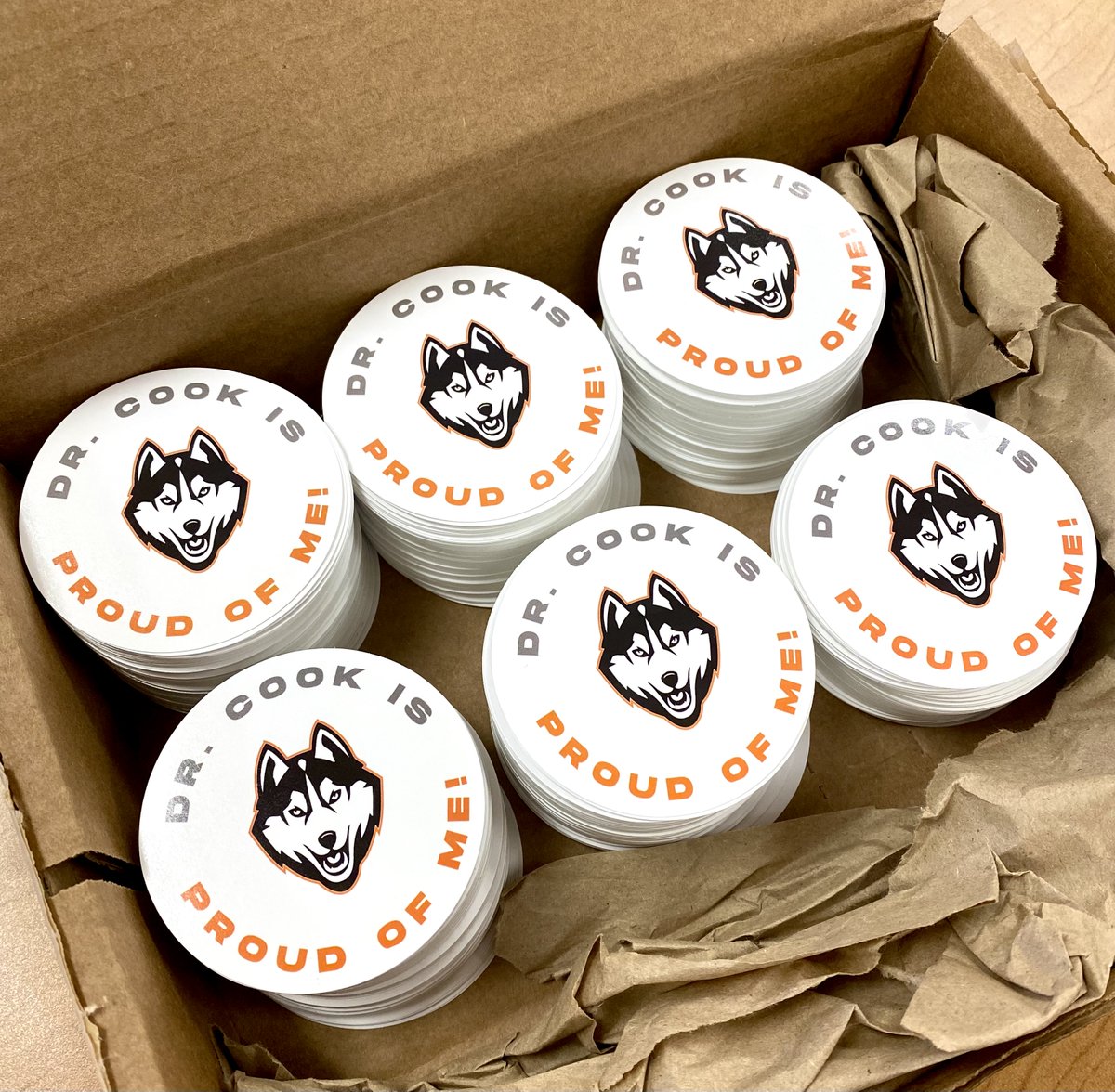 New stickers are in!  You better believe all 1,000 of these will be going home on students this year.  A great conversation starter for parents as well when their kids get home and are wearing one!
#leadership #principal #kidsdeserveit #loveyourstudents