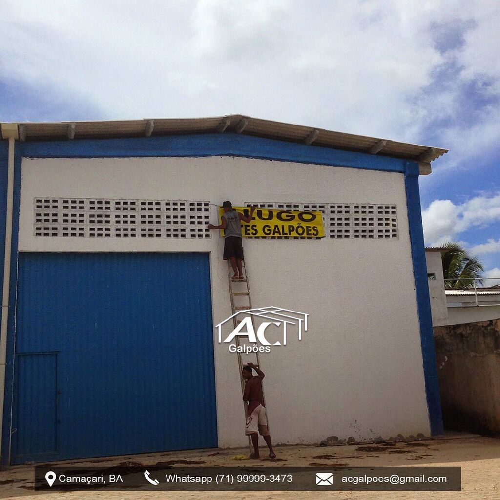 ACGalpoes's tweet photo. AC Galpoes: vendemos e alugamos galpões, salas, lojas e terrenos em Camaçari/BA! Entre em contato conosco! 📲 (Email &amp; Whatsapp!)
👷🏽‍♂️
#camacari #galpoes #bahia #polodecamacari #salvadorba #salvador #brasil #comprasevendas #camacaribahiabrasil #enginee… https://t.co/4sYJv8aRJR https://t.co/Wd2fYsVR4S