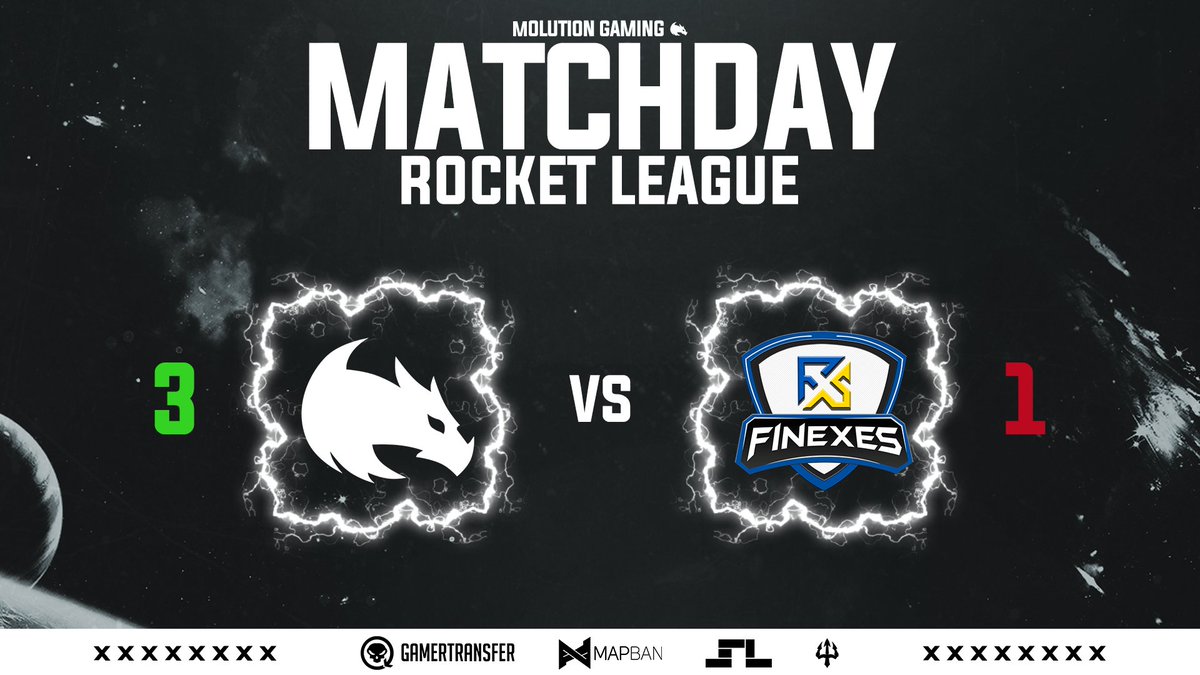 MolutionGaming's tweet image. Gestern hat unser #RocketLeague Main Team ihren 2. Sieg in der @desbl eingefahren!

Unsere Jungs gewannen das Match 3:1 gegen @FXS_ev !

Damit bleiben wir nach dem 2. Spieltag auf dem 1. Tabellenplatz!

Weiter so!🍀🏆

#GoMolution