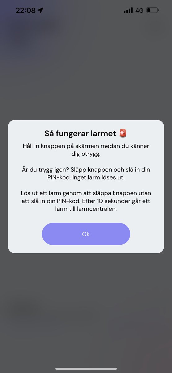 lisaxamanda's tweet photo. Hallå jag tror jag tipsat om denna app förut men jag måste göra det igen ifall jag kanske når nån mer. 19kr i månaden känns som ett otroligt litet pris att betala för denna trygghet. https://t.co/b1vhpNl4ze