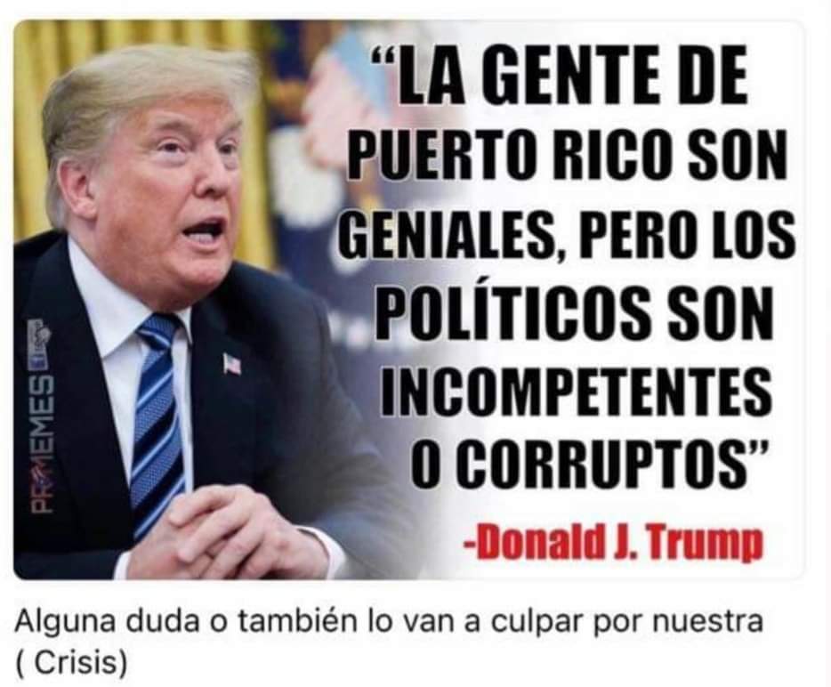 expectlibert's tweet photo. @ELBOINAISBACK @matatankiller Los fondos destinados para la reconstrucción de PR se van a perder por culpa de los boricuas corruptos e incompetentes.
#ApuntaElDato
.@FOMBPR .@Cor3pr .@AAlcaldesPR .@FEDALCALDES .@CamaraConPR .@SenadoPR .@fortalezapr https://t.co/W9r0T0LwOt