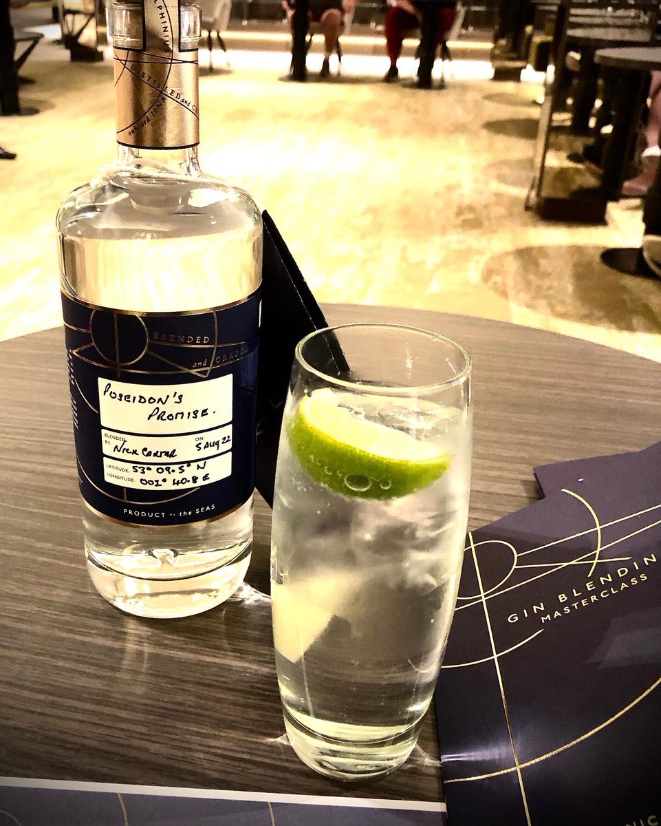 poseidon_ashore's tweet photo. #BreakingNews Made my very own gin courtesy of @pandocruises & @SalcombeDCo #SalcombeGin on the mighty cruise ship #Iona. Fabulous gin master class. #PoseidonsPromise https://t.co/IoxUFmgSrj