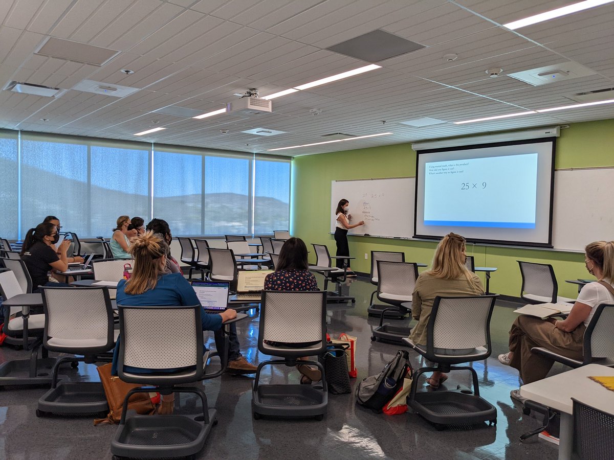 GSDMC1's tweet image. Last sessions of the day are really highlighting how to bring S thinking into the forefront. Great discussions about routines to elevate S voices with @MathTransform Richie and Andy. Plus, feed back in @Desmos with @danluevanos and @nhoskee