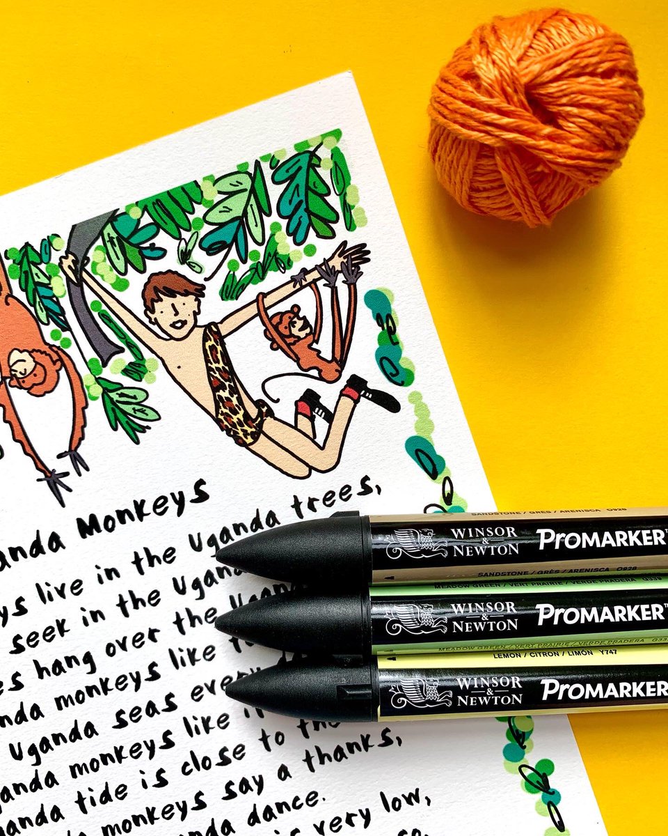 Is your offspring a child genius? My customer was so enchanted by her son’s eloquent prose she asked me to illustrate his two best poems. They now hang on her kitchen wall and are the toast of the literary world.
sweetingsgreetings.com #promarker #uganda #kidlitart