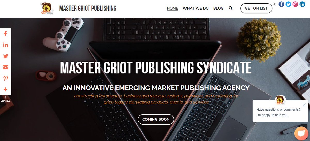 Master Griot Publishing Syndicate mastergriotpublishing.com/#.Yu7OFYN_UDo.…