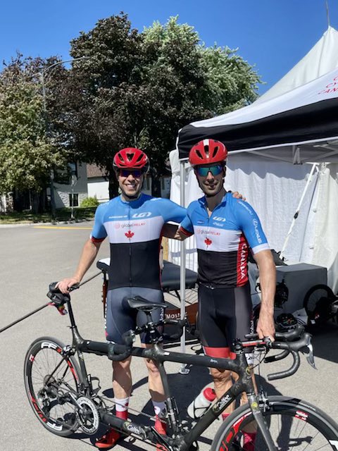 Lowell will be racing in the World Cup #3 RR tmrw &amp; World Champs Aug 12/14! Ed broke his neck &amp; shoulder racing in the pro men’s criterium in Chicago 😭 so 2 great pilots are stepping up. Ed will be okay, but needs recovery time.🙏🏻❤️ Much love, Ed &amp; good luck Lowell, Benoit &amp; JM!