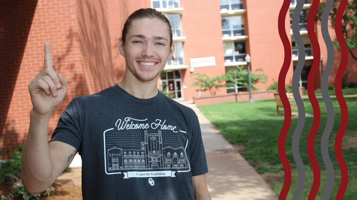 OU_HRL's tweet image. Need some help during #OUMoveIn22? Look for OU volunteers wearing this shirt. Welcome home #OU2026! 😀