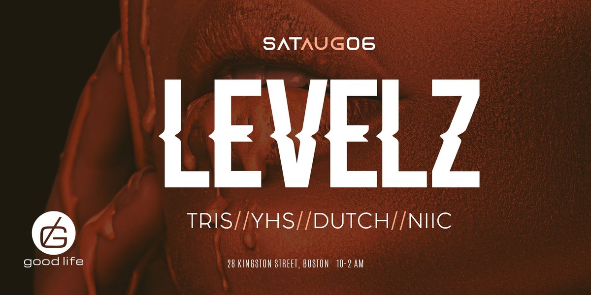 CeoAmero's tweet image. #LEVELZ @GoodLifeBar 
TONIGHT 🎉 10PM - 2AM
FMI TEXT 617.309.8634
RSVP LINK ⤵️ levelzvol7.eventbrite.com