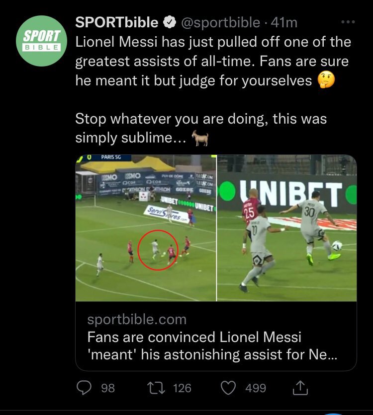 ManMade0's tweet photo. لما نقول ونعيد ونزيد ان الإعلام مع ميسي بشكل مهول وغريب و " مدلل الإعلام " الناس تحس بالمبالغه لكن هذي الحقيقة قدامك ، كلنا شفنا الهدف الأول ميسي يسوي اسيست بالغلط حرفيًا 

الإعلام المُضحك : https://t.co/Ap6ZNO57xM