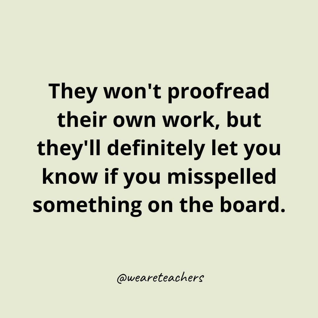 WeAreTeachers's tweet photo. Why is this so true? 😅 https://t.co/AfROtqvbdG